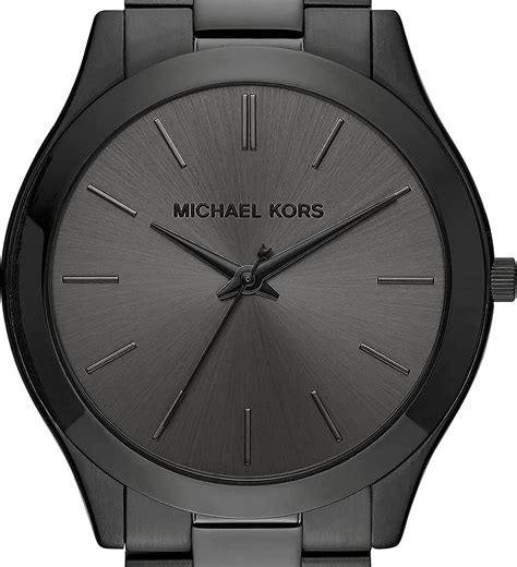 michael kors mk-8507|michael kors black tone watch.